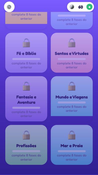 Tela 3 de Caça Palavras